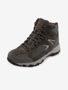 ALPINE PRO Cizme unisex de exterior gri și verde ALPINE PRO ROMOOS
