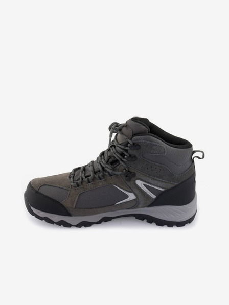 ALPINE PRO Cizme de exterior cu gleznă din piele întoarsă gri pentru femei ALPINE PRO Rommos