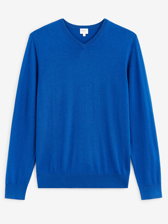 Celio Semeriv Pulover Albastru