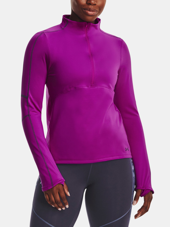 Under Armour UA Train CW 1/2 Zip Tricou Violet