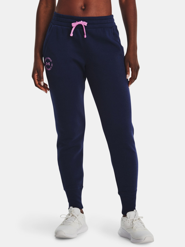 Under Armour Pantaloni de trening damă Under Armour Rival Fleece Crest Joggers