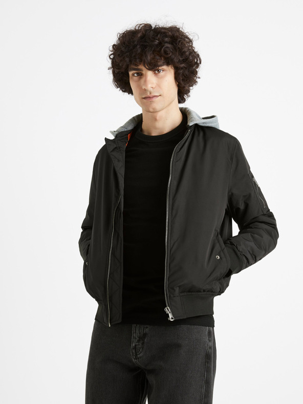 Celio Cujameshoo Jachetă Negru