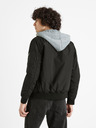 Celio Bomber negru cu glugă pentru bărbați Celio Cujameshoo