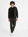 Celio Bomber negru cu glugă pentru bărbați Celio Cujameshoo