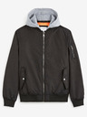 Celio Bomber negru cu glugă pentru bărbați Celio Cujameshoo