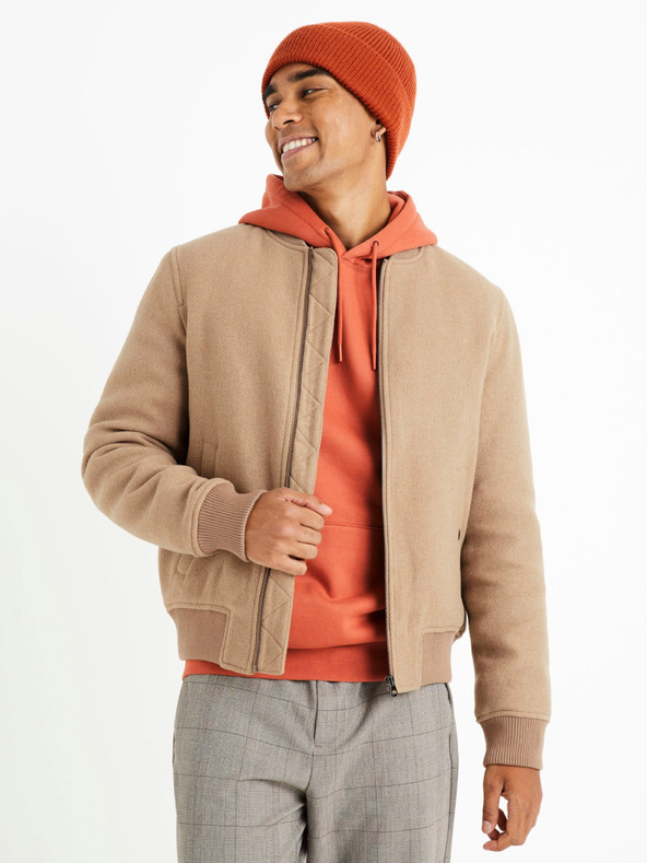 Celio Cubeauty Jachetă Bej