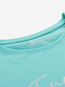 ALPINE PRO Tricou turcoaz pentru femei ALPINE PRO Allona
