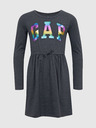 GAP Rochie pentru copii cu logo GAP