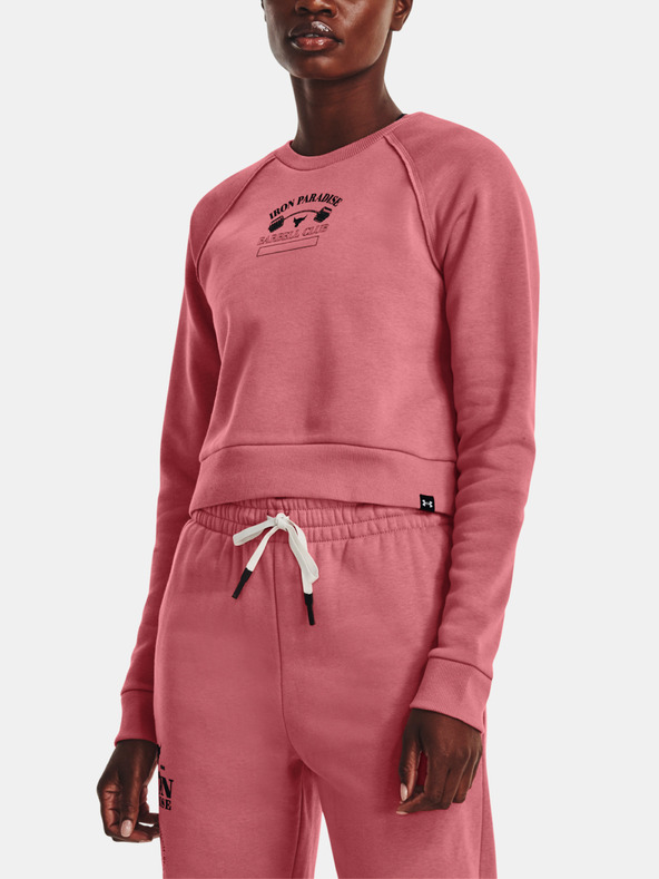 Under Armour Hanorac pentru femei Under Armour UA Pjt Rck Hm Gym Flc Crw