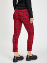 GAP Pantaloni în carouri skinny bi-stretch GAP