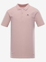 NAX Tricou polo roz deschis pentru bărbați NAX LOPAX