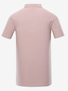 NAX Tricou polo roz deschis pentru bărbați NAX LOPAX