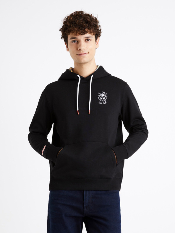 Celio Monopoly Hanorac Negru