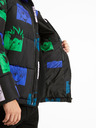 Celio Jachetă de iarnă matlasată verde și neagră pentru bărbați Celio Hunter & Hunter