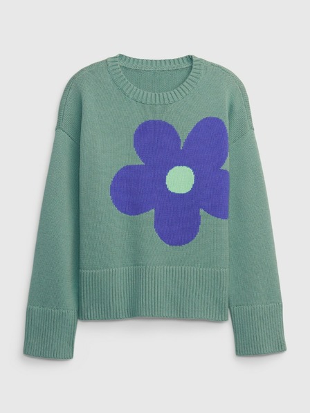 GAP Pulover cu floare pentru copii GAP