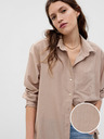 GAP Cămașă cu fir metalic oversize GAP