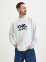 Karl Lagerfeld Hanorac alb pentru bărbați KARL LAGERFELD