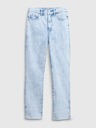 GAP Blugi slim High Rise Split-Hem Vintage GAP