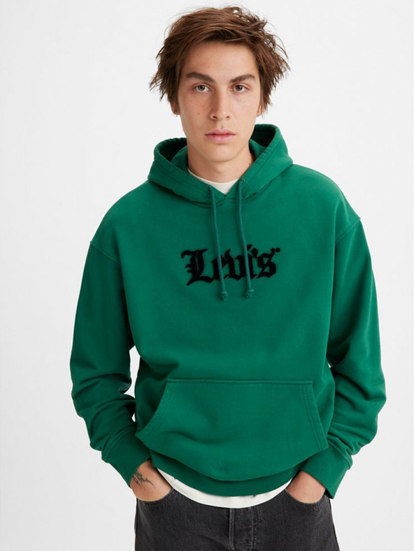 Levis® Levis® Relaxed Graphic Po Olde Englis Hanorac Verde