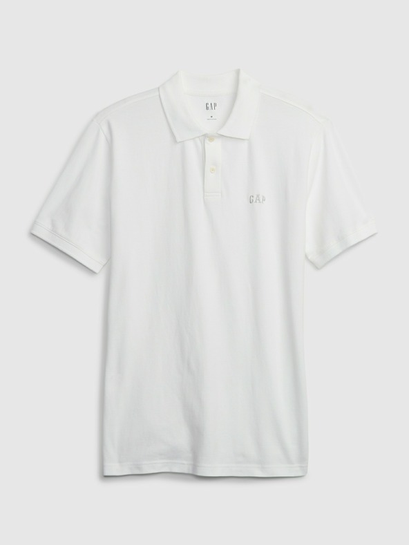 GAP Tricou polo pique cu model GAP