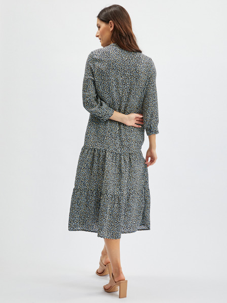 Orsay Rochie cămașă cu model de damă albastru-negru ORSAY