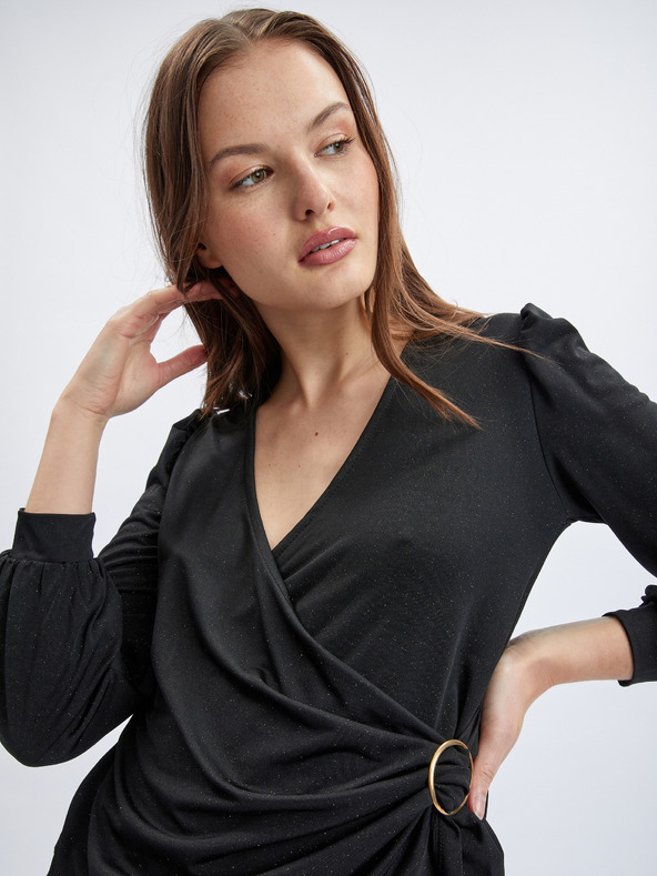 Orsay Bluză de damă neagră ORSAY