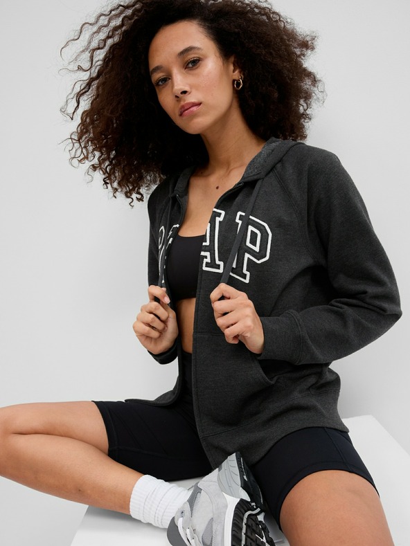 GAP Hanorac cu logo și fleece GAP