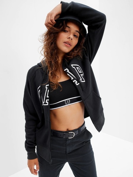 GAP Hanorac cu logo și fleece GAP
