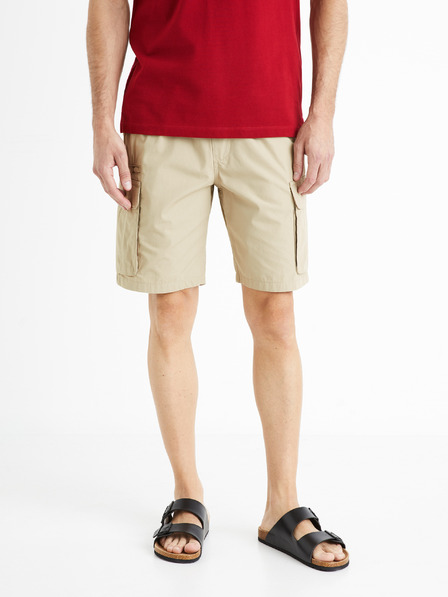 Celio Pantaloni scurți bej pentru bărbați Celio Fostopbm