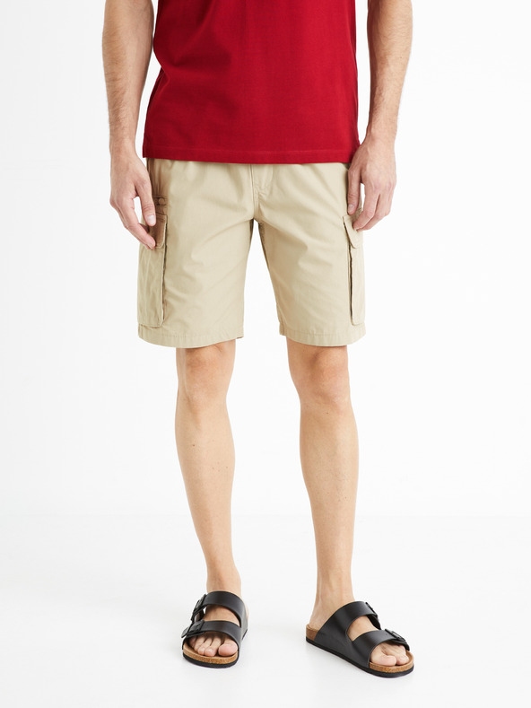Celio Fostopbm Pantaloni scurți Bej