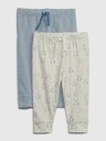 GAP Baby pantaloni din bumbac organic, 2 bucăți GAP