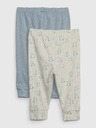 GAP Baby pantaloni din bumbac organic, 2 bucăți GAP