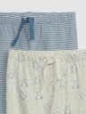 GAP Baby pantaloni din bumbac organic, 2 bucăți GAP