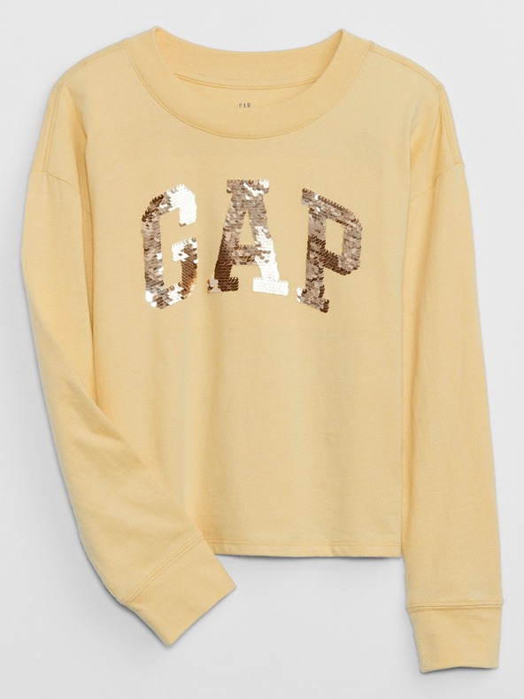 GAP Tricou pentru copii Galben