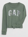 GAP Tricou cu logo metalic pentru copii GAP