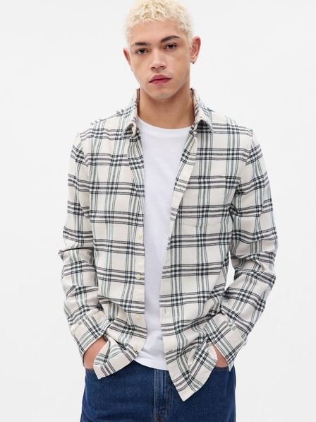 GAP Cămașă din flanel model în carouri GAP