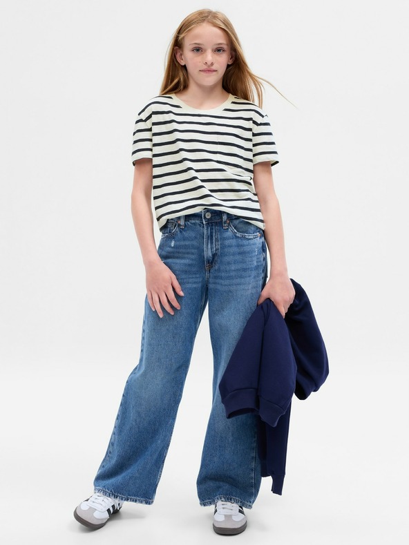 GAP Tricou pentru copii Alb