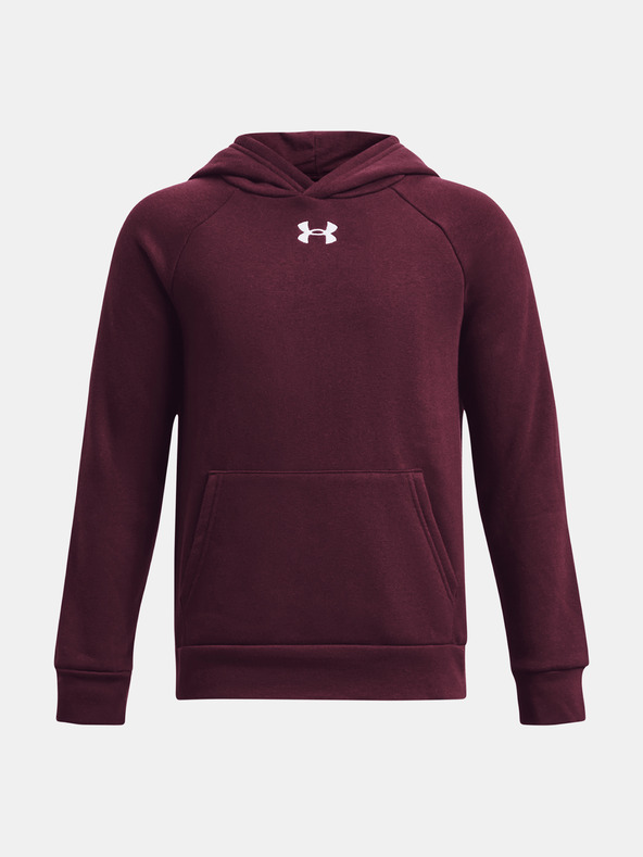 Under Armour Rival Fleece Hanorac pentru copii Roșu