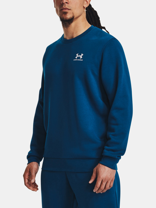 Under Armour UA Essential Fleece Crew Hanorac Albastru