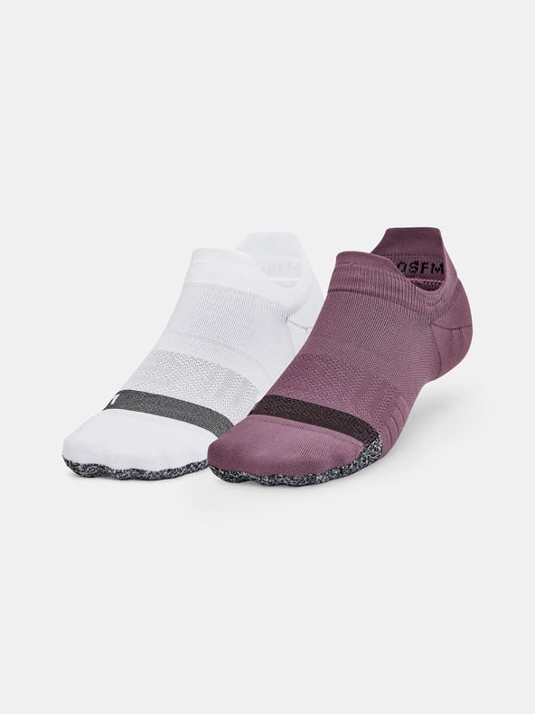 Under Armour Breathe 2 Set de 2 perechi de șosete Violet