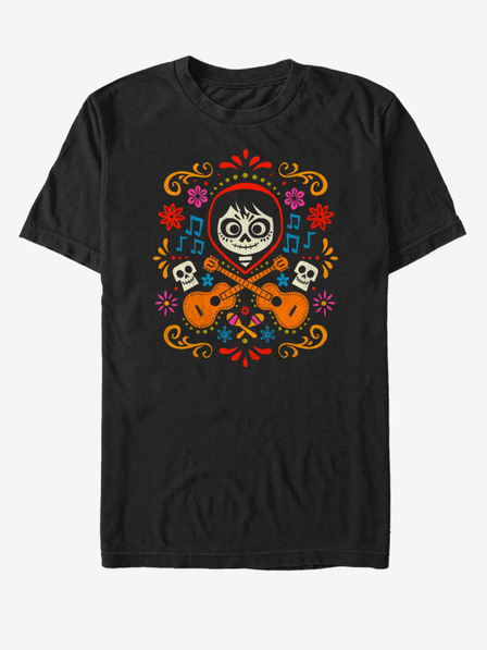 ZOOT.Fan Tricou unisex negru imprimat cu ZOOT.Fan Musical Miguel Pixar