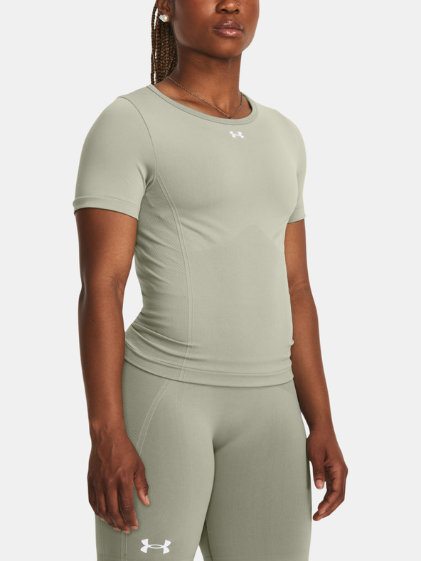 Under Armour UA Train Seamless SS Tricou Gri