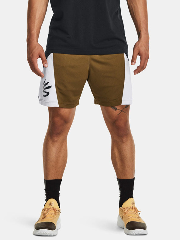 Under Armour Curry Splash Pantaloni scurți Maro