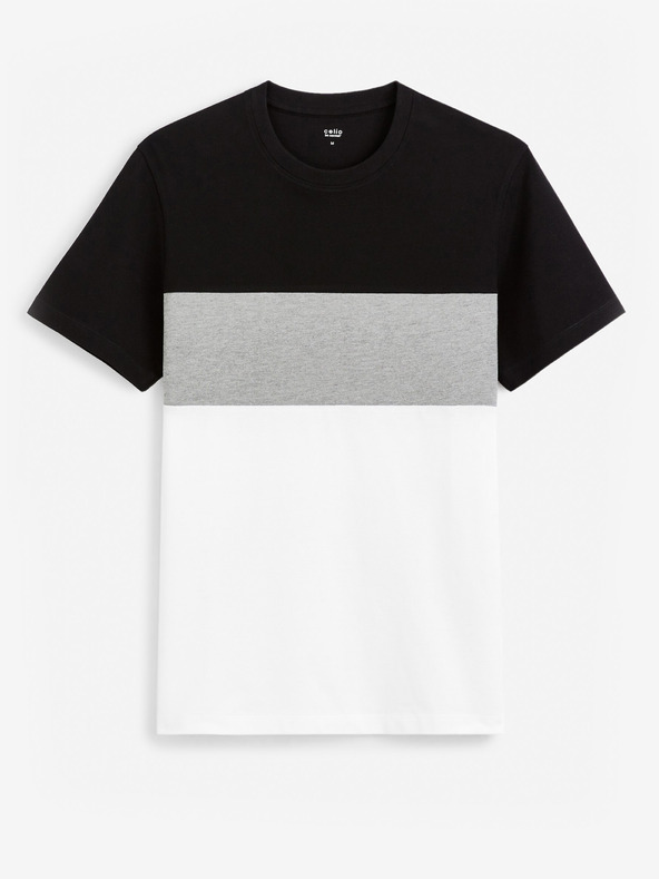 Celio Cămașă albă și neagră pentru bărbați Celio Febloc