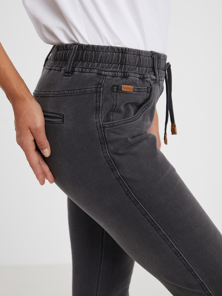 Sam 73 Pantaloni din denim gri închis pentru femei SAM 73 Lisa