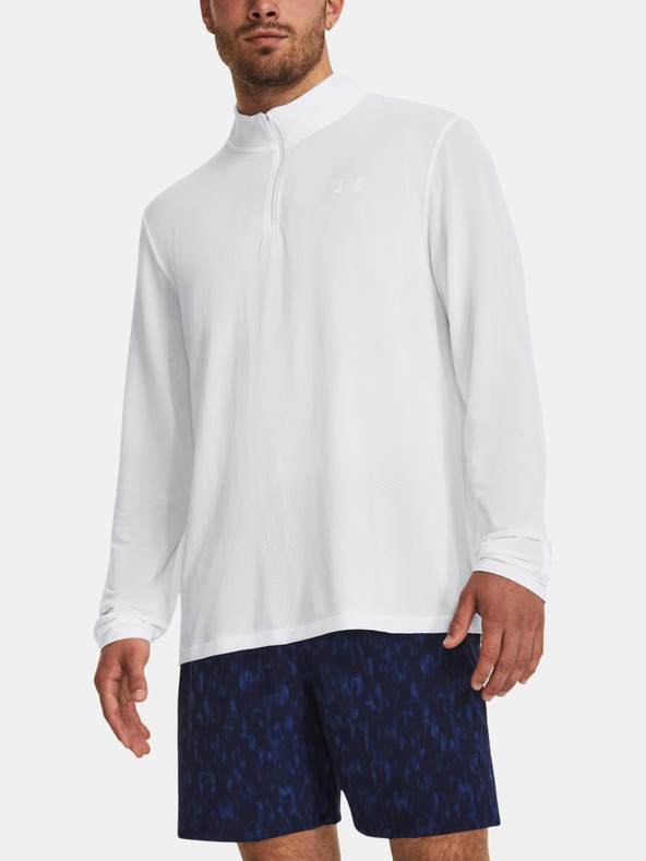 Under Armour Tricou Under Armour UA SEAMLESS STRIDE 1/4 Zip pentru bărbați