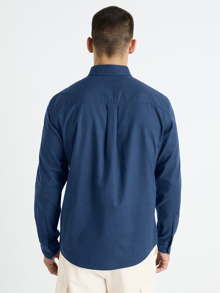 Celio Tricou albastru închis pentru bărbați Celio Farobone2