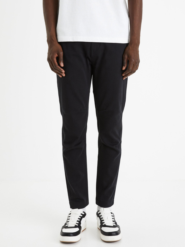 Celio Fodamso Pantaloni Negru