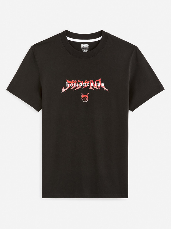 Celio Tricou negru pentru bărbați Celio Fullmetal Alchemist