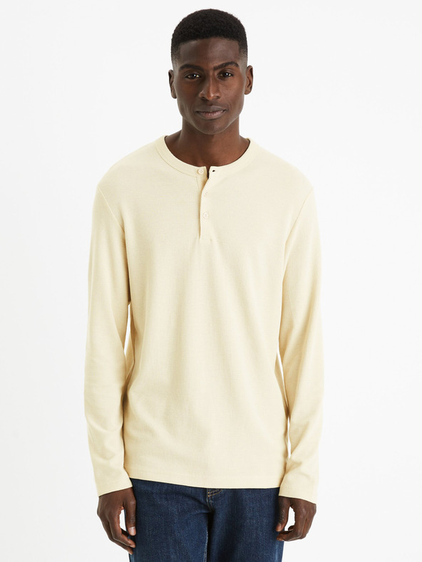 Celio Tricou crem pentru bărbați Celio Feplay